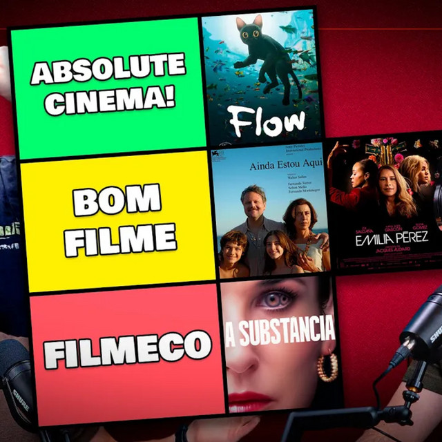 Papinho #042 – Só tem Filme CHATO? Tierlist Filmes do OSCAR 2025